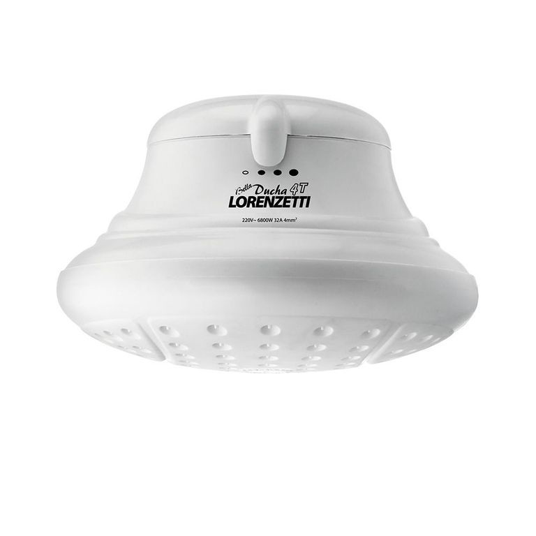 Chuveiro Elétrico Bella Ducha 4T 220V 6800W Branco