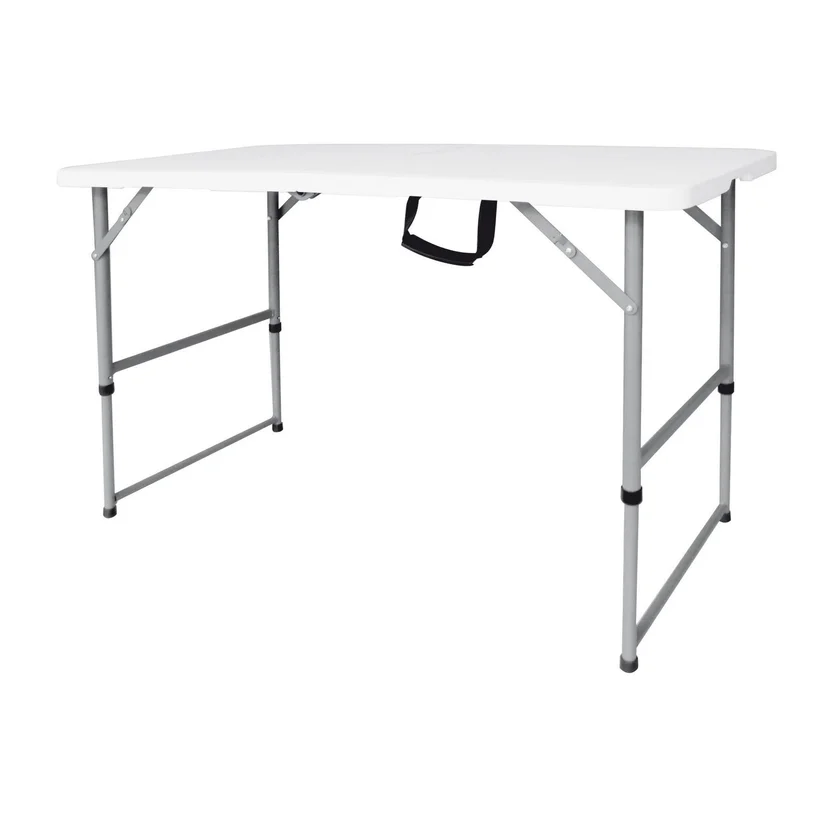 Mesa Dobrável Tipo Maleta 122cm Branco