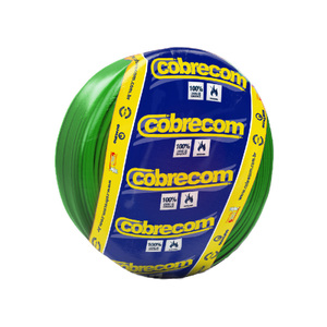Cabo Flexível 4mm 100m Verde 750V Cobrecom