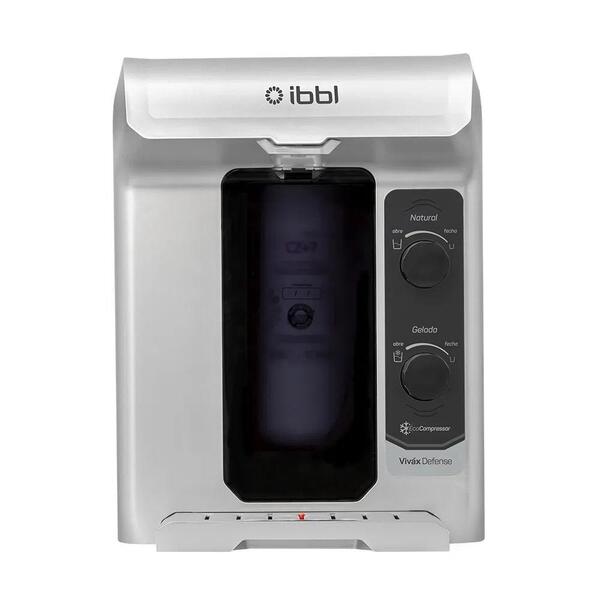 Purificador De Água Ibbl Vivax Defense Prata