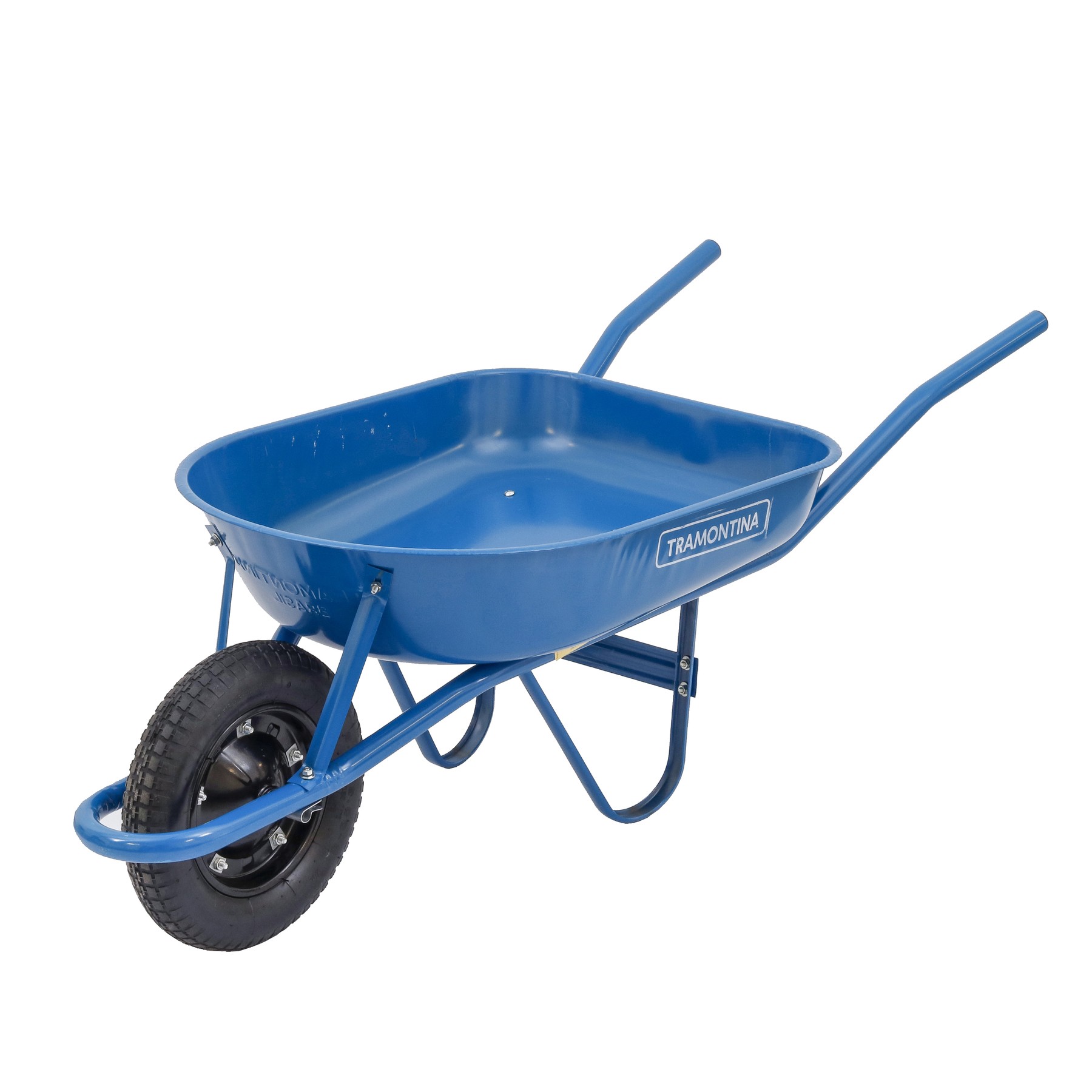 Carrinho de Mão 50L até 100kg Azulão Aço Carbono Tramontina
