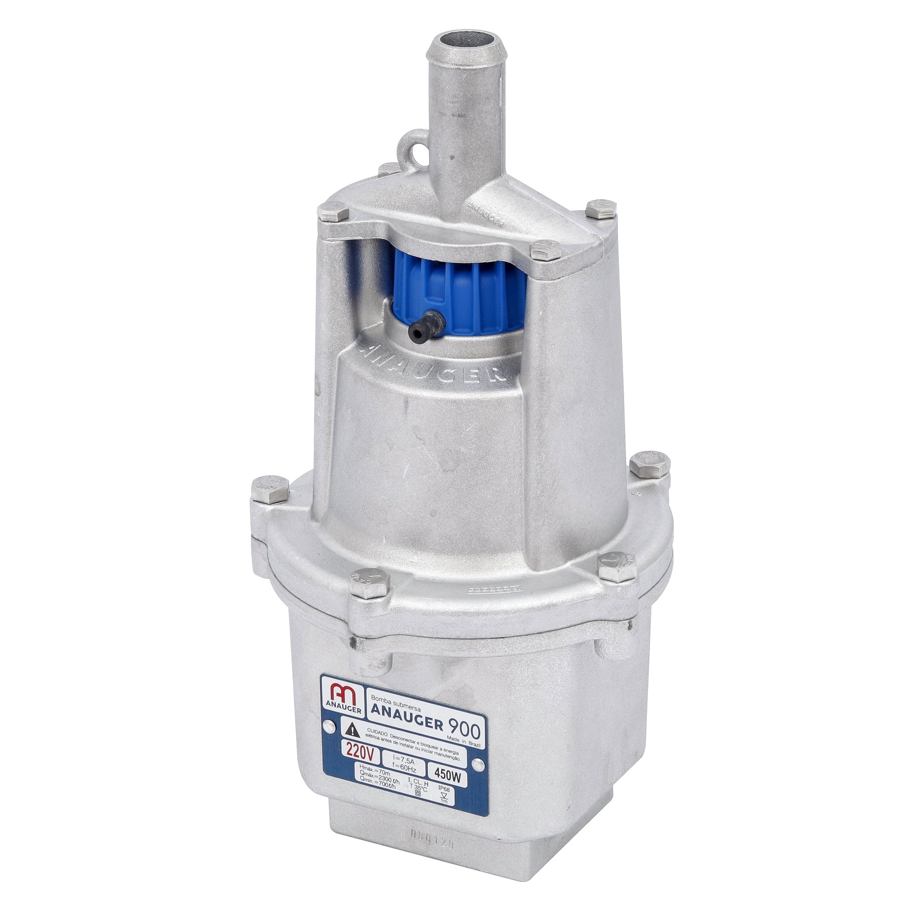 Bomba de Água Submersa 900 450W 220V Anauger